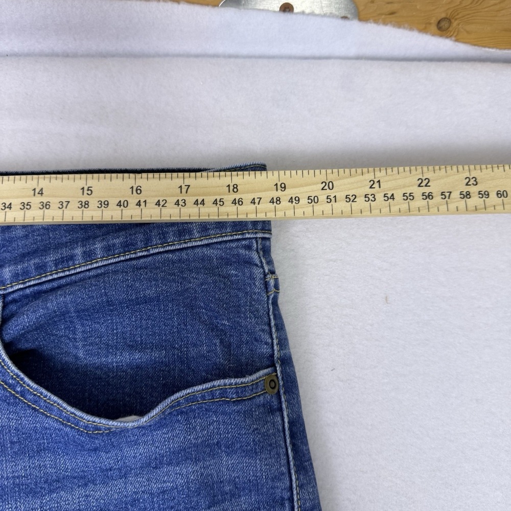 Bills Khakis Mens Classic Fit Denim Jeans 36 Made in USA‎ Blue 5 Pocket Stretch - Picture 5 of 9